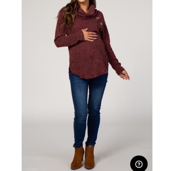 SOLD ON ♏️ercari NWT🥇HP Maternity Sweater - Picture 4 of 5